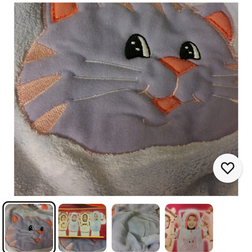 DanDee Trick or Treat Kids Plush Halloween Costume Cat ages 2-3 NWT 1 Piece cvs.